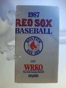 1987 Boston Red Sox Baseball Pocket Schedule (Sch0066) - Picture 1 of 2