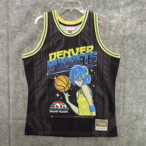 MITCHELL & NESS Denver Nuggets Anime Swingman Jersey Large NBA New - Picture 1 of 16