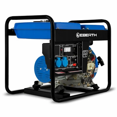 EBERTH 3,8 PS / 2 kW Diesel Stromerzeuger Notstromaggregat Stromaggregat 1-Phase - Bild 1 von 4