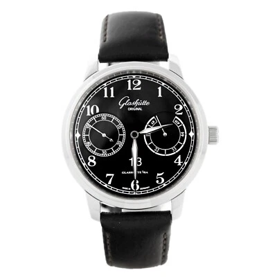 Glashutte Original Senator Observer Stainless Steel Black 44mm 100-14-07-02-30 - Image 1 of 4