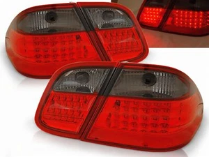 Juego de luces traseras LED Seet para Mercedes W208 CLK 03.1997-04.2002 rojo humo - Imagen 1 de 2