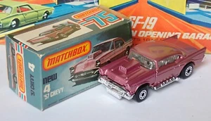 Matchbox Superfast 4d '57 Chevy MINT in Fairly Good Box - Picture 1 of 6