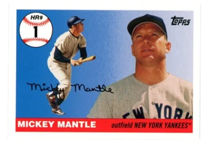 2006 Topps Mickey Mantle Mickey Mantle Home Run History card #MHR1 NY Yankees - Picture 1 of 2