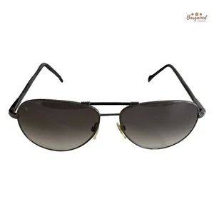 Authentic LOUIS VUITTON Damier Graphite Gunmetal Conspiration Pilote Sunglasses - Picture 1 of 12