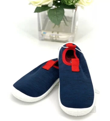 Cat & Jack 水鞋 男孩 10 码 鞋 海军蓝 红色 全新 — 第 1/4 张图片