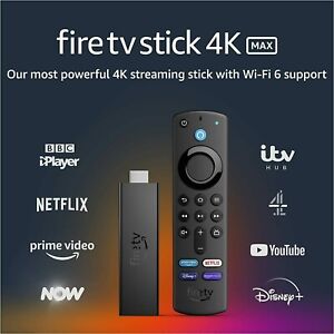 Amazon Fire TV Stick 4K Max Streaming Alexa Voice Remote Includes TV Control