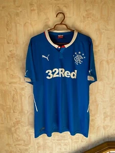 Rangers Home football shirt 2014 - 2015 Puma Jersey Size XXL - Picture 1 of 10