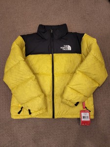 the north face yellow coat