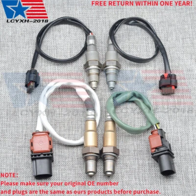 Sensor de oxígeno O2 aguas arriba y aguas abajo 4 piezas para Ford F-150 2017-2020 3,5 L turbo V6 Foto 1 de 4