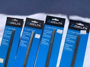 13" original delta planer knives for model 22- 580, 4 sets one price Great Deal - Picture 1 of 8