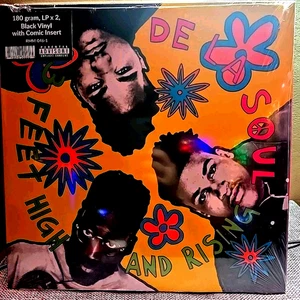 De La Soul - 3 Feet High And Rising - 2LP 180 gram Black Vinyl Record - Imagen 1 de 2