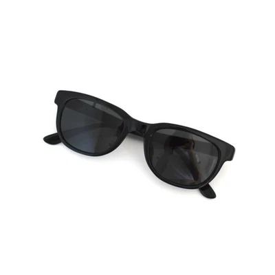 Vintage 90s Black Square Sunglasses Men's Women's Black Frame - Image 1 of 4