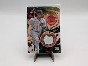 2024 Topps Holiday JAVIER BAEZ #RC-JB Relics Game-Used Detroit Tigers - Picture 1 of 2