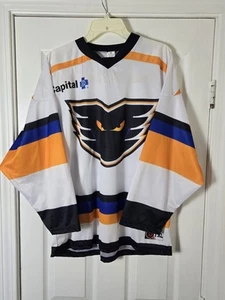 Maglia Lehigh Valley Phantoms taglia Youth XL bianca stadio omaggio SGA AHL - Foto 1 di 5