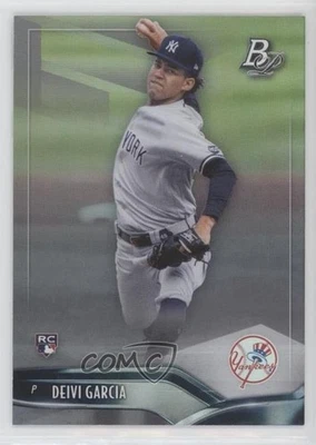 2021 Bowman Platinum Deivi Garcia #63 Rookie RC - Image 1 of 2