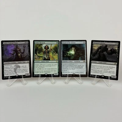 MTG Lot of 4 - Diregraf Colossus Noble Hierarch Sidisi Vizier Sword of Animist - Image 1 of 4