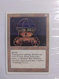 MTG - Mishra's War Machine - Revised - Rare - Artifact - Excellent - Picture 1 of 2