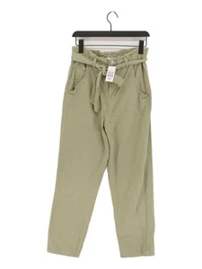 Esprit Women's Trousers UK 10 Green Cotton - Picture 1 of 5