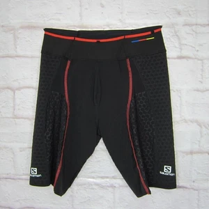 Salomon Exo Lab Compression Shorts Tights men's size XL Black - Picture 1 of 10