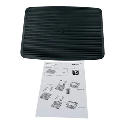 Mind Reader Adjustable Height Ergonomic Footrest 17.5"L x 13.5"W x 3.5"H Black - Image 1 of 4