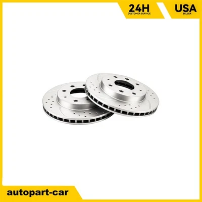 Front Disc Brake Rotors For 1992 Mitsubishi Expo LRV 1992 Mitsubishi Expo 141709 - Image 1 of 4