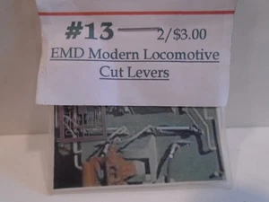 BLMA #13 N SCALE EMD MODERN LOLCOTIVE CUT LEVERS NEW IN PACKAGE - Picture 1 of 1