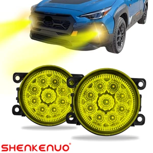 For SUBARU LEGACY 2018-2024 Pair Front Bumper LED Fog Light Clear Driving Lamps - Picture 1 of 12
