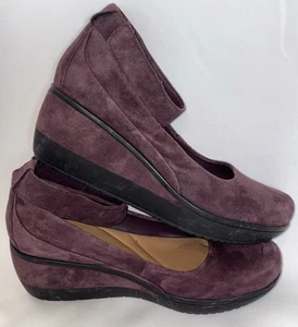 Clark’s Artisan Wynnmere Fox Shoes Aubergine Color Shoes 7.5 - Picture 1 of 9