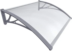 Outsunny 2-Zimmer Outdoor Carport Zelt mit verzinktem Stahlrahmen UV-beständig weiß - Bild 1 von 15