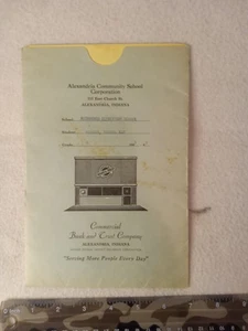 Vintage 1968/9 Alexandria IN Public Elem School  Grade 6 Report Card - Picture 1 of 6