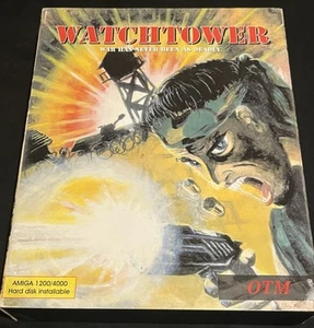 Watchtower game for Amiga 1200/4000 AGA Rare Commando Complete - Afbeelding 1 van 4