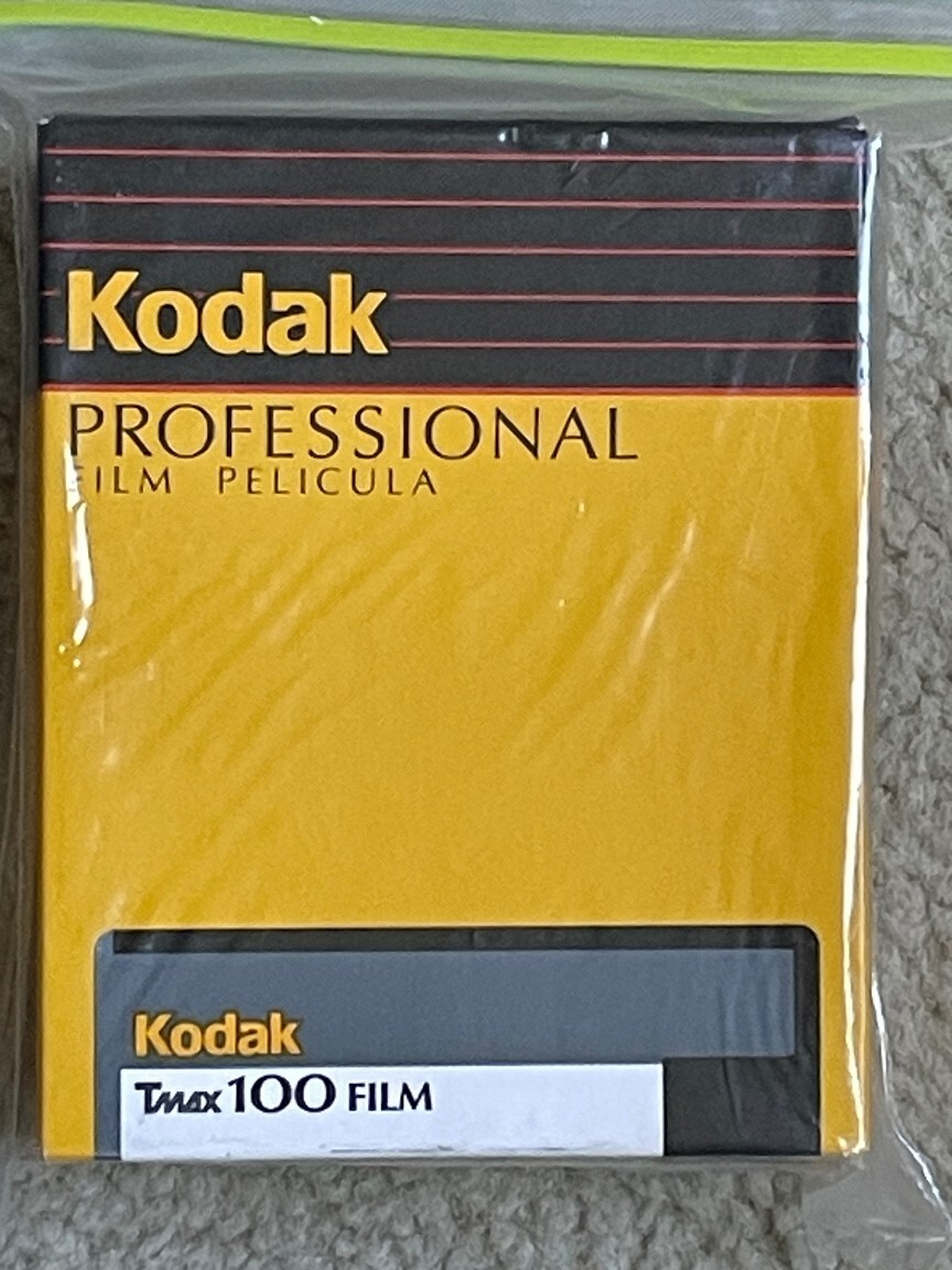 Kodak T-MAX 100 ISO Camera Films 4x5 in Film Format for sale