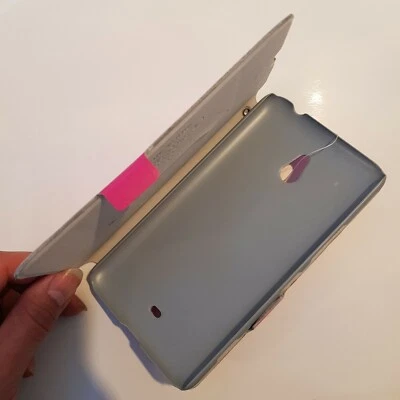 Nokia Lumia 1320 Wallet Case RM-994 Slim Flip Case with a Credit Card Slot - Image 1 of 4