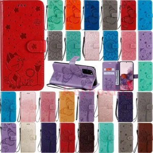 For Samsung Galaxy S20 FE/S20/S10e/S10 Plus Wallet Card Slot Leather Case Cover - Picture 1 of 47