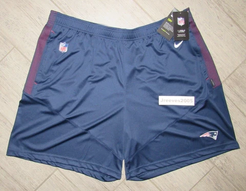 NWT Nike NFL Dry Knit Shorts - New England Patriots - Sz 3XL - Men Cover