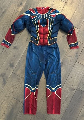Marvel Avengers Spiderman “iron Spider” Medium Boys Padded Muscle Costume - Image 1 of 4