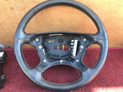 Mercedes W219 W211 E63 Cls63 Cls550 Amg Leather Steering Wheel Pedal Shift oem - Image 1 of 4