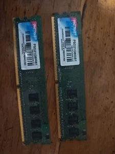 PSD21G80081 Patriot 1GB PC2-6400 DDR2-800MHz non-ECC Unbuffered CL5 240-Pin DIMM - Picture 1 of 1