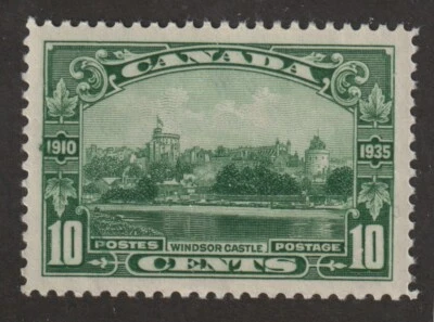 CANADA 1935 #215 King George V Silver Jubilee (Windsor Castle) - VF MH - Image 1 of 2