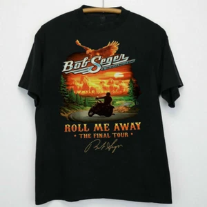 BOB SEGER Shirt Final Tour Black All Size For Fans Classic S-4XL - Picture 1 of 2