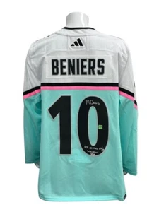 Authentic Matty Beniers Signed NHL Western All-Star Jersey W/ Fanatics COA 23/23 - Picture 1 of 3