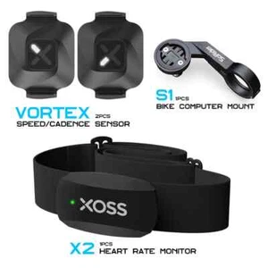 Sensor de cadencia de velocidad monitor de ritmo cardíaco bicicleta montaje para computadora para GARMIN IGPSPORT - Imagen 1 de 35