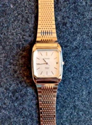 Men wathc Orient Chandor Tank Vintage Lucidato di Recente - Immagine 1 di 4