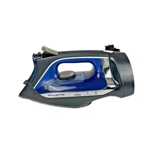 ROWENTA AccesSteam Cord Reel Electric Iron Blue DW2463 Open Box - Picture 1 of 14