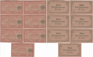 1945 Philippines Guerrilla Currency Negros Province 7 Consecutive XF/AU S681 - Picture 1 of 1