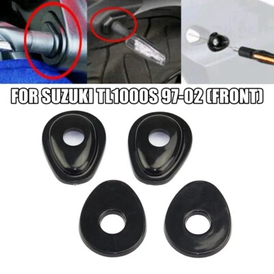 Señales de giro para SUZUKI TL1000S indicador espaciadores evitar arañazos 1997-2002 Foto 1 de 4