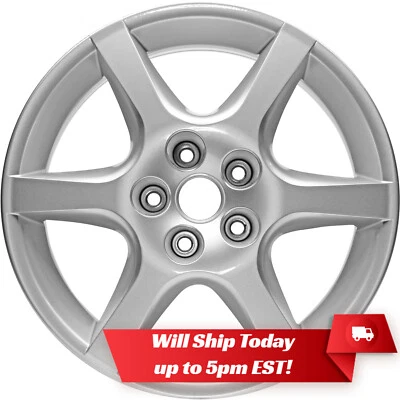 New Set of 4 17" Silver Wheels for 2002-2006 Nissan Altima 2000-2003 Maxima - Image 1 of 4