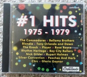 Various Artists - #1 Hits 1975-1979  [CD  1996  Crescendo] - Picture 1 of 2