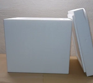 Styroporbox 17L 6,5cm Wand! gebraucht Kühlen Wärmen Transportbox Tiertransport - Bild 1 von 7