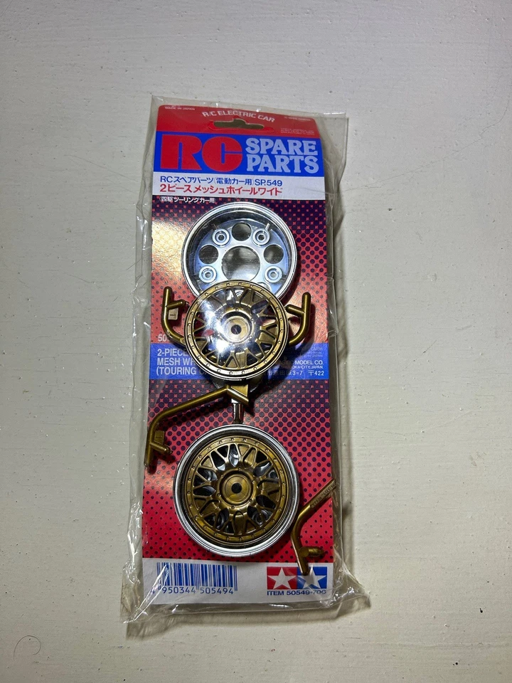 Tamiya 50549 Sp549 2-piece Wide Mesh Wheels 1 Pair